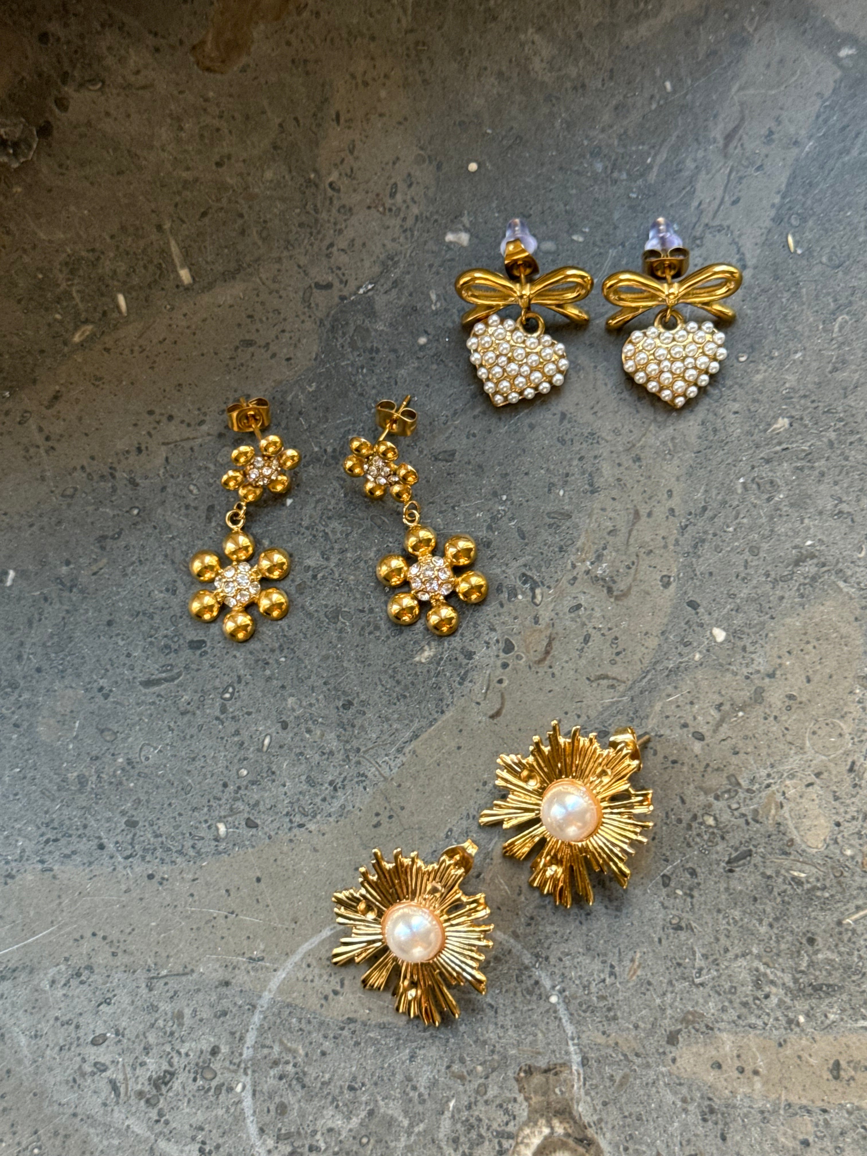 Mini Flower Earrings