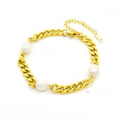 Pearl Golden Bracelet