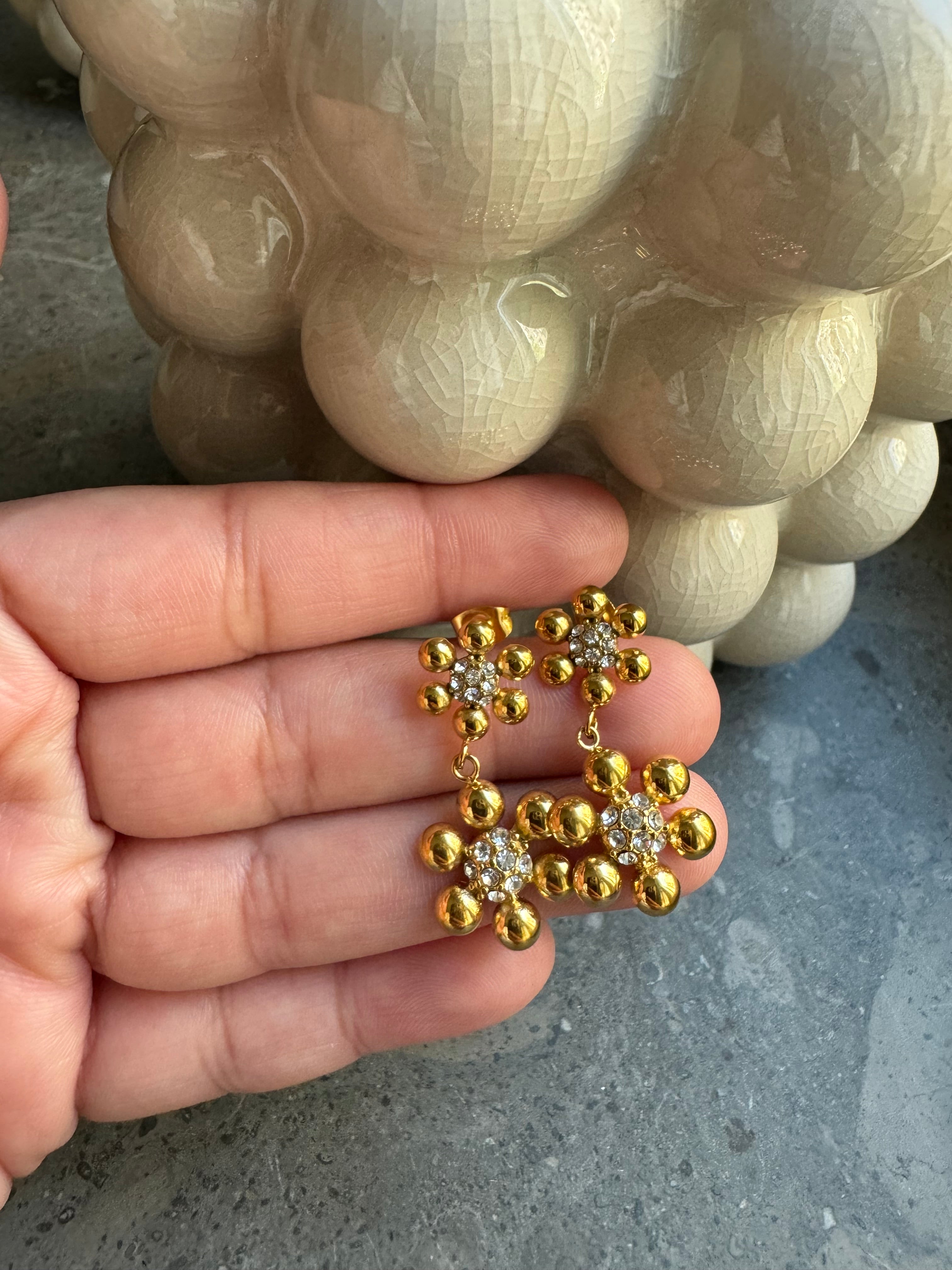 Mini Flower Earrings