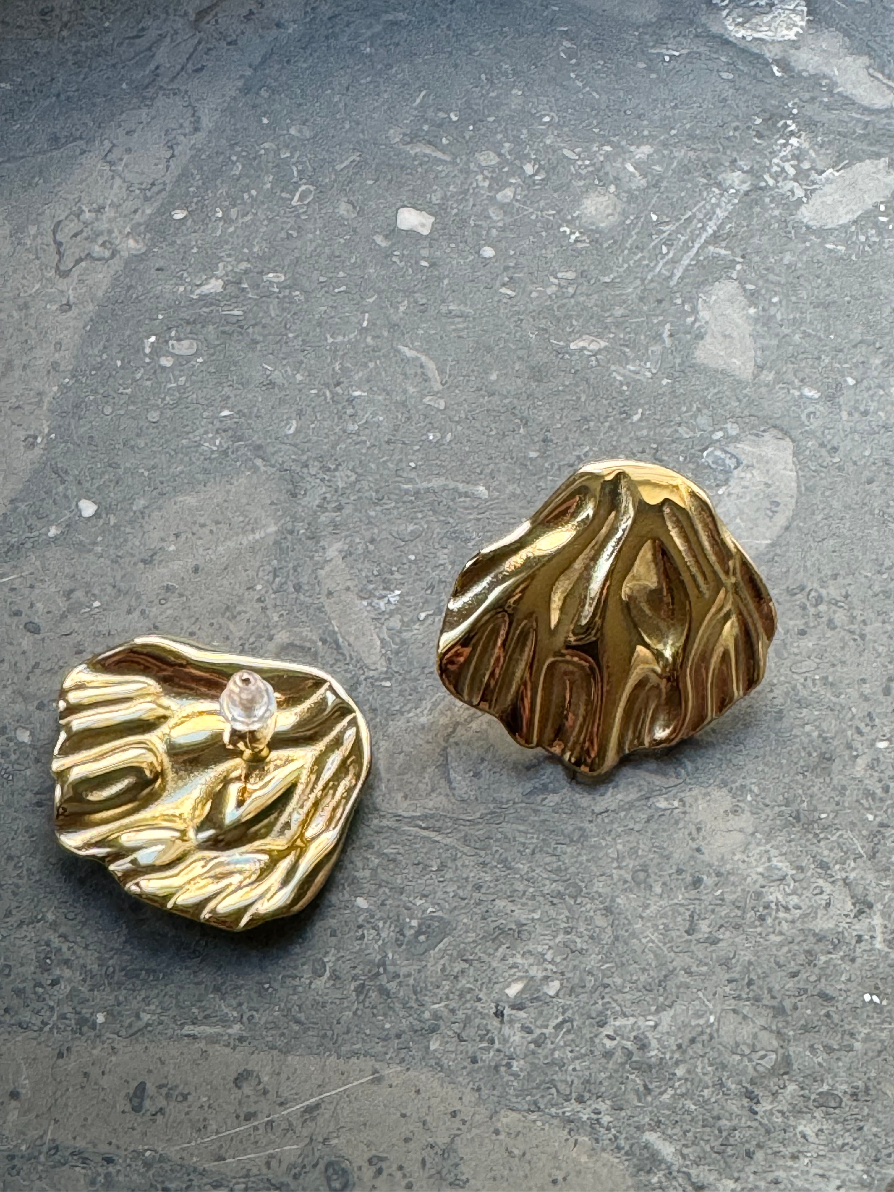 Sea Golden Earrings