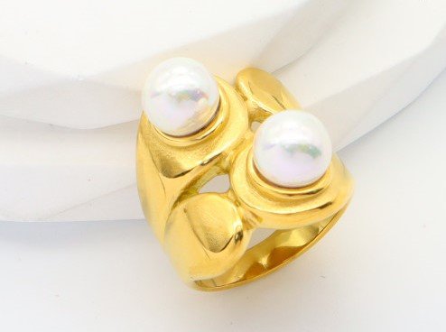 Shehla Pearl Ring