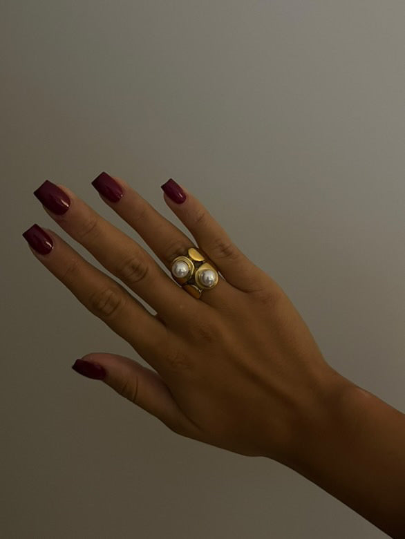 Shehla Pearl Ring