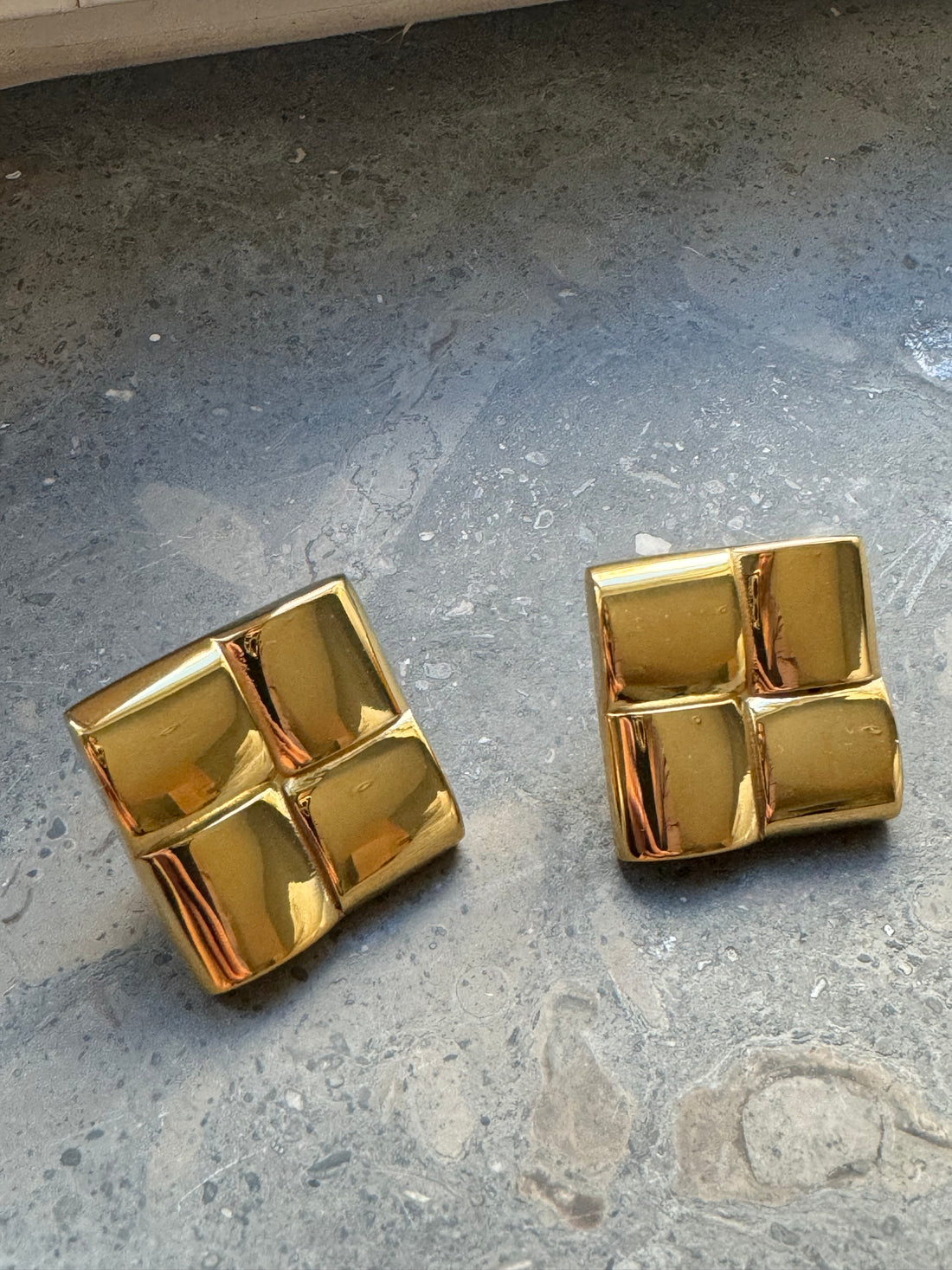Lux Square Earrings