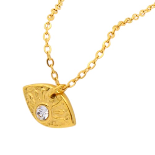 Small Evil Eye Golden Necklace