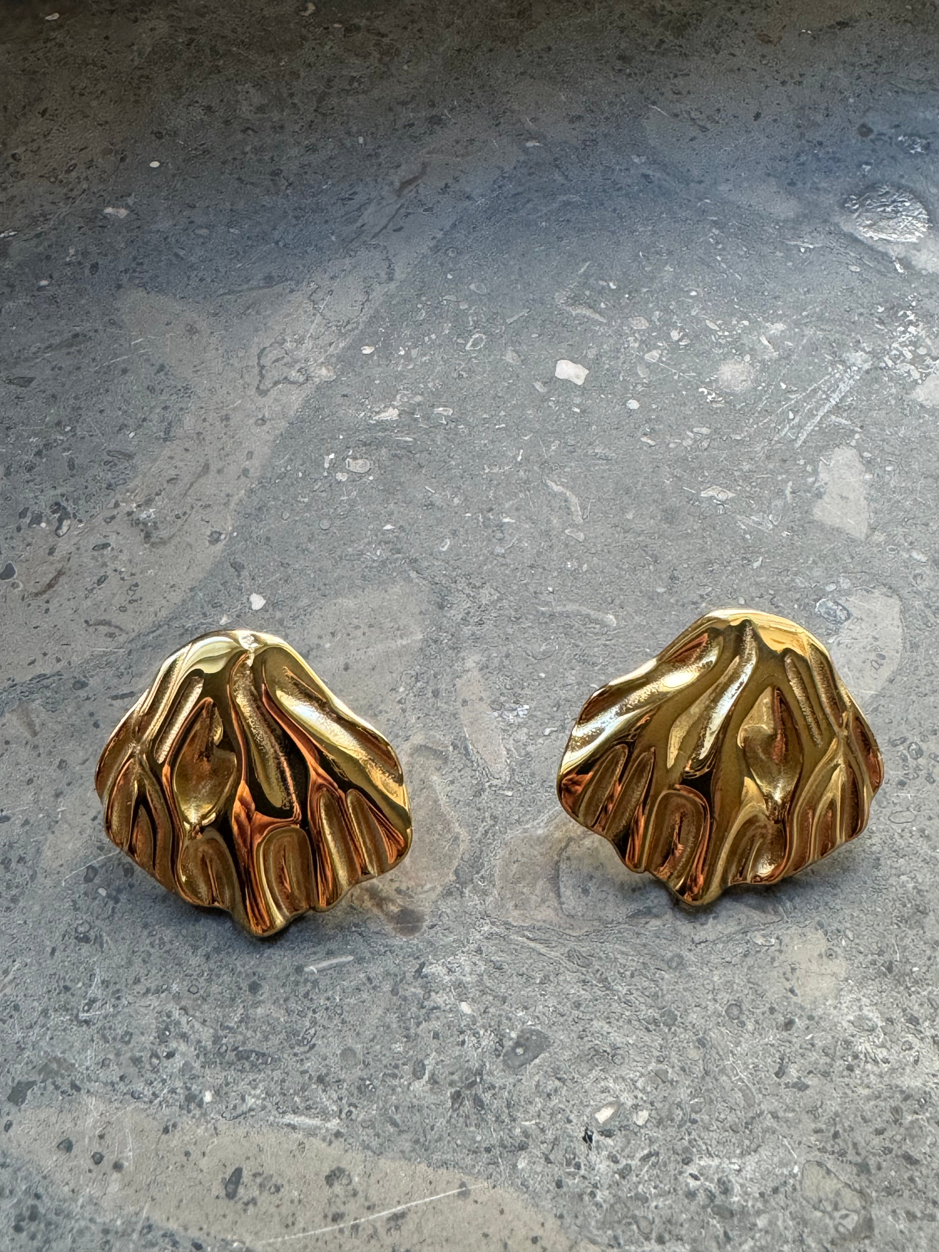 Sea Golden Earrings