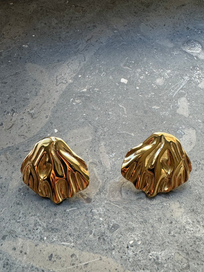 Sea Golden Earrings