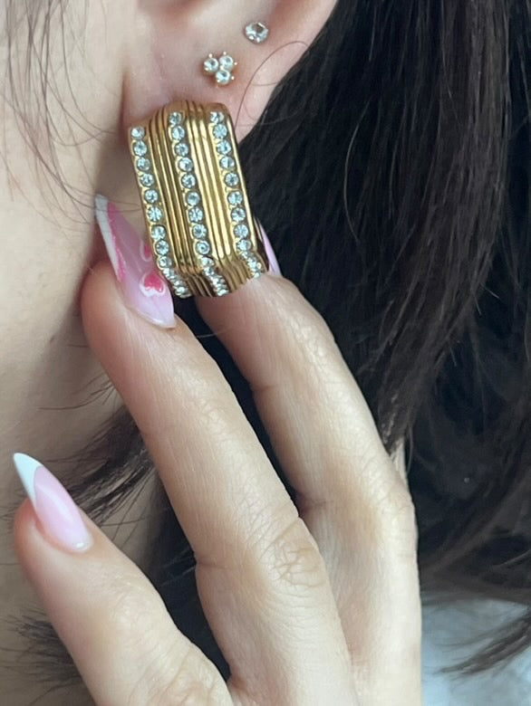 Unique Golden Earrings