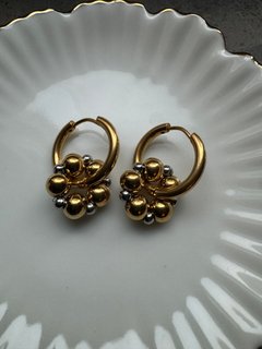 Flower Golden Earrings