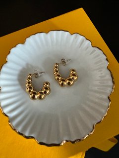 Half Bubble Earrings