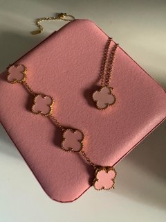 Lucky Charm Baby Pink Necklace