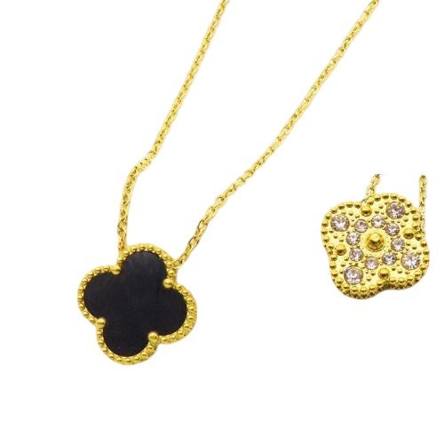 Lucky Charm Black Necklace