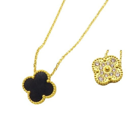 Lucky Charm Black Necklace