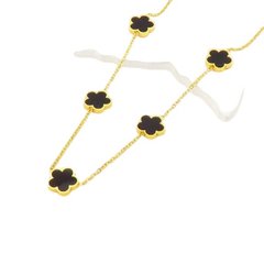 Lucky Charm Multiple Black Necklace